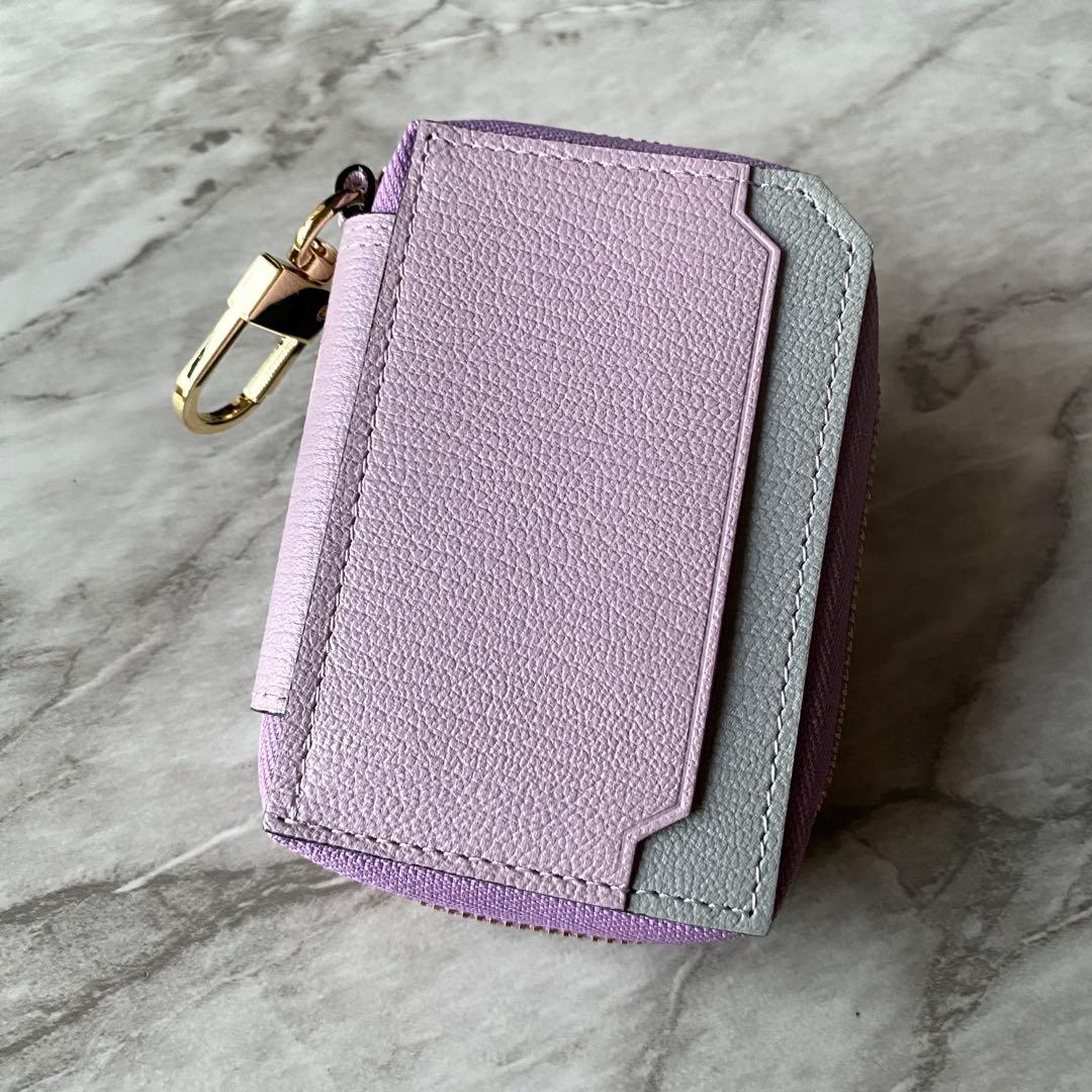 2230【新品 定価2.2万円】ラルコバレーノ★スマートWキーケース★鍵入れ★