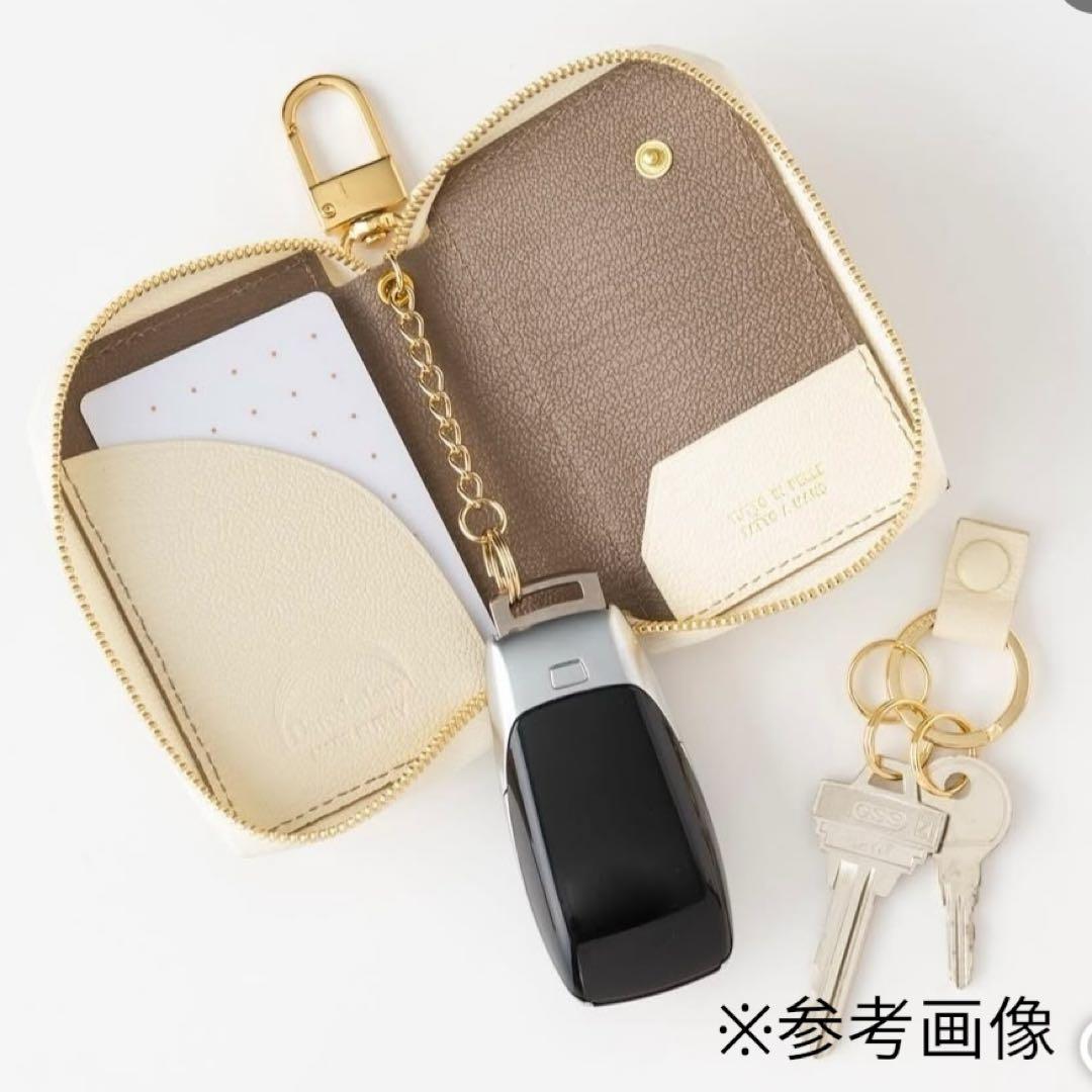 2230【新品 定価2.2万円】ラルコバレーノ★スマートWキーケース★鍵入れ★