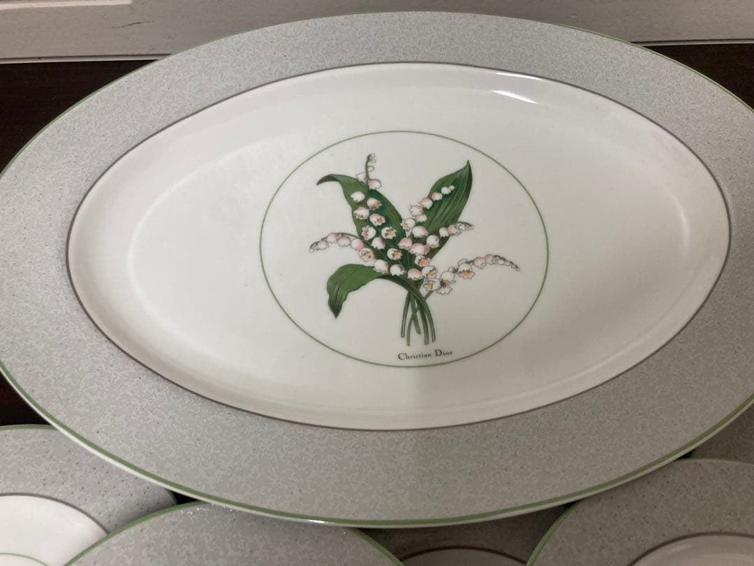 DIOR リリーオブザバレー食器セット 6点
