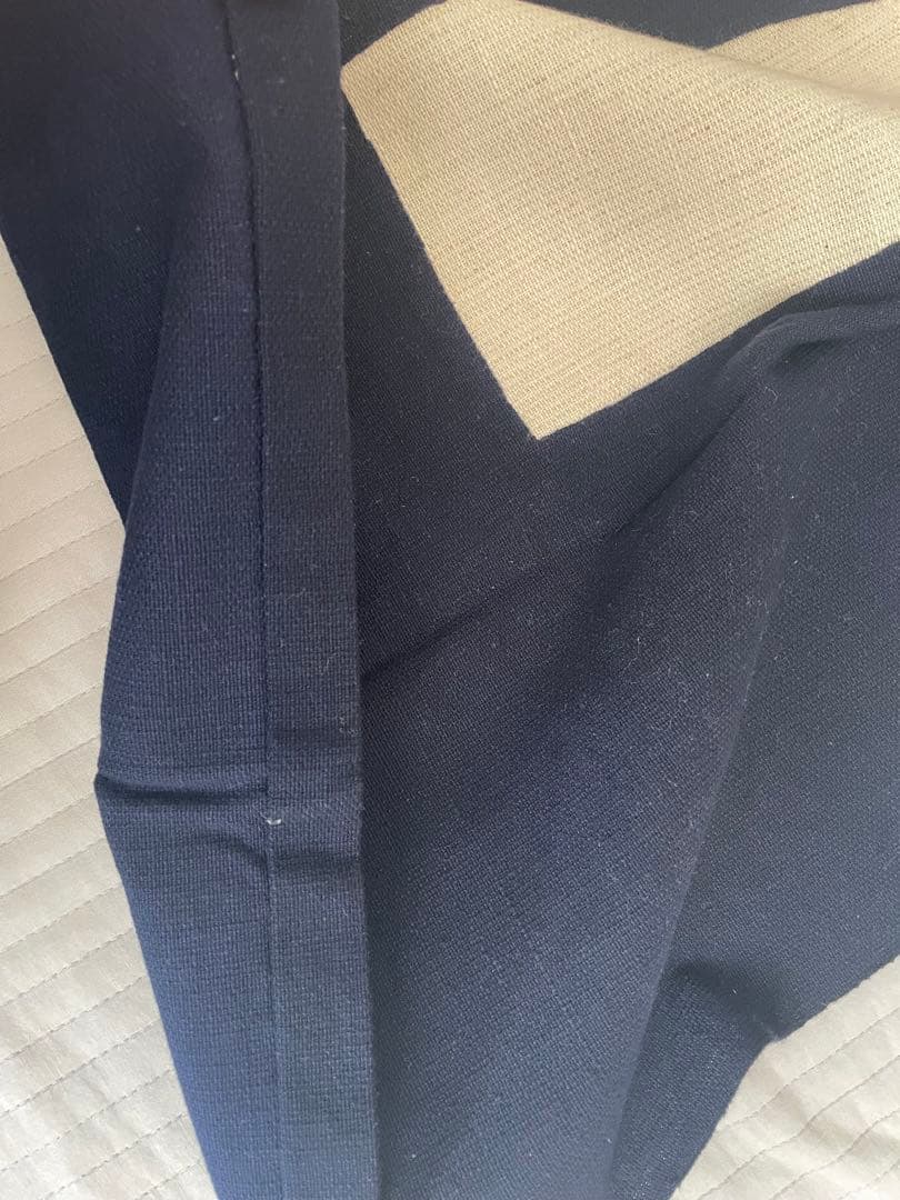 光原社　のれん　民藝品　工芸品　暖簾　型染　藍色　こけし