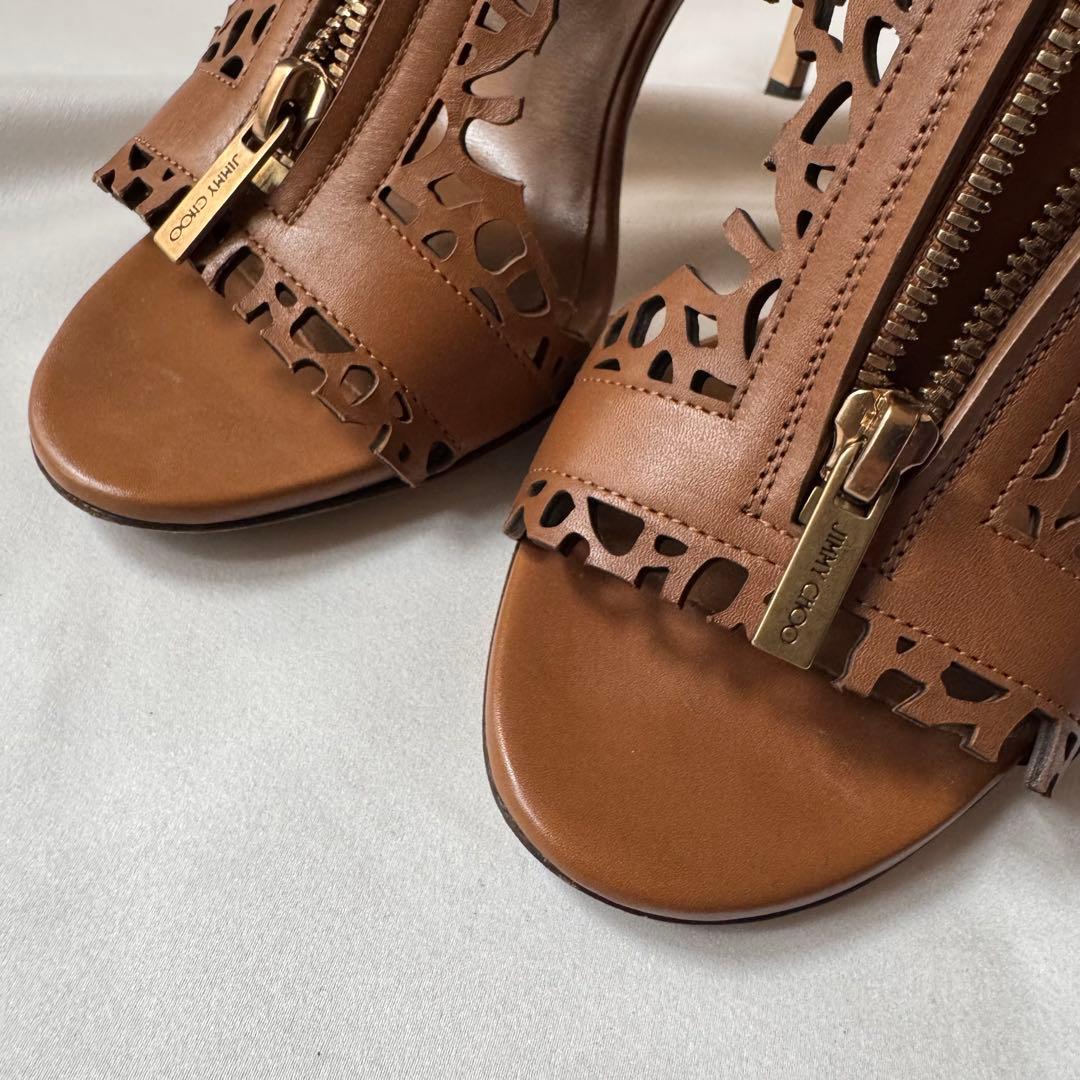 極美品⭐︎JIMMY CHOO ジミーチュウ Megan sandals 37.5