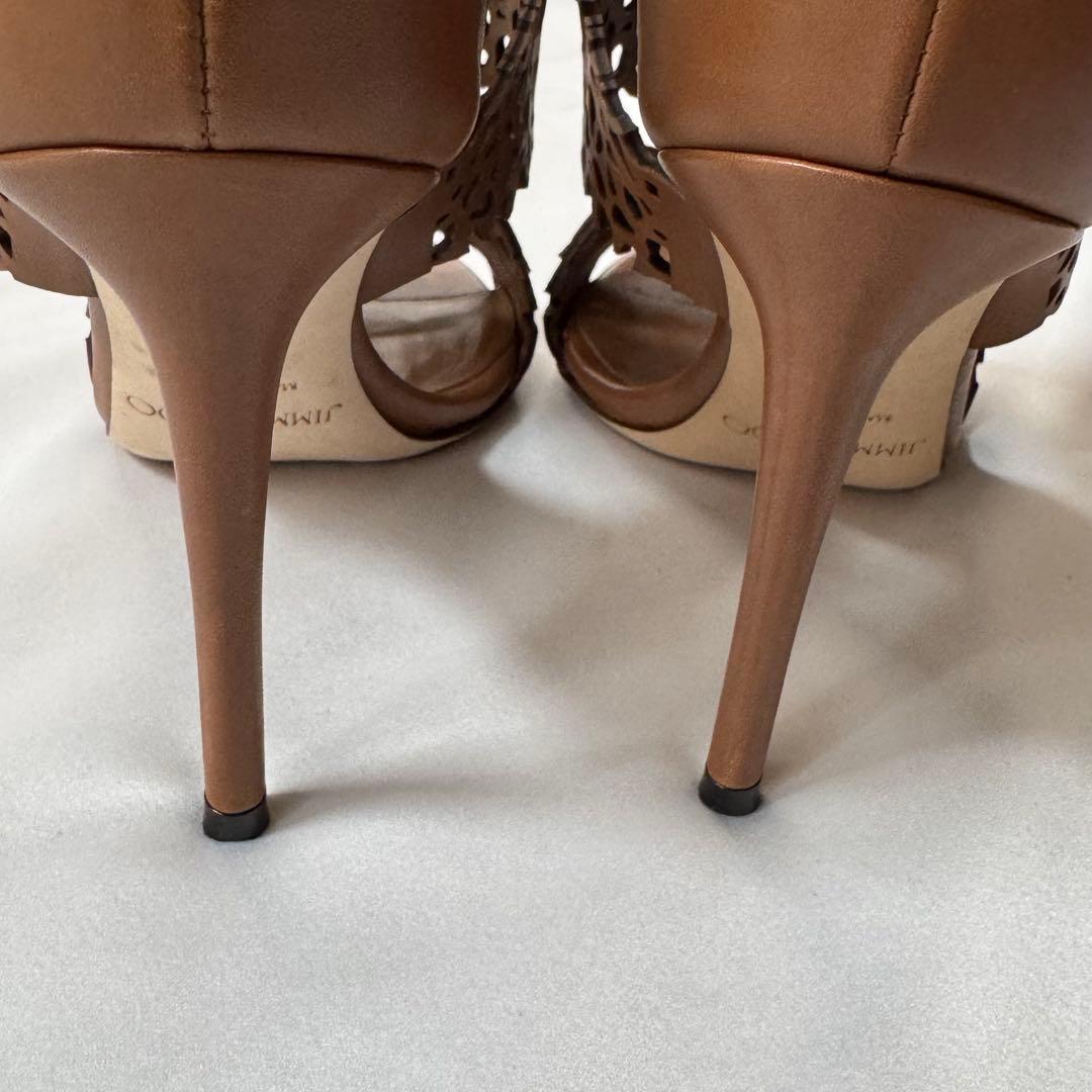 極美品⭐︎JIMMY CHOO ジミーチュウ Megan sandals 37.5
