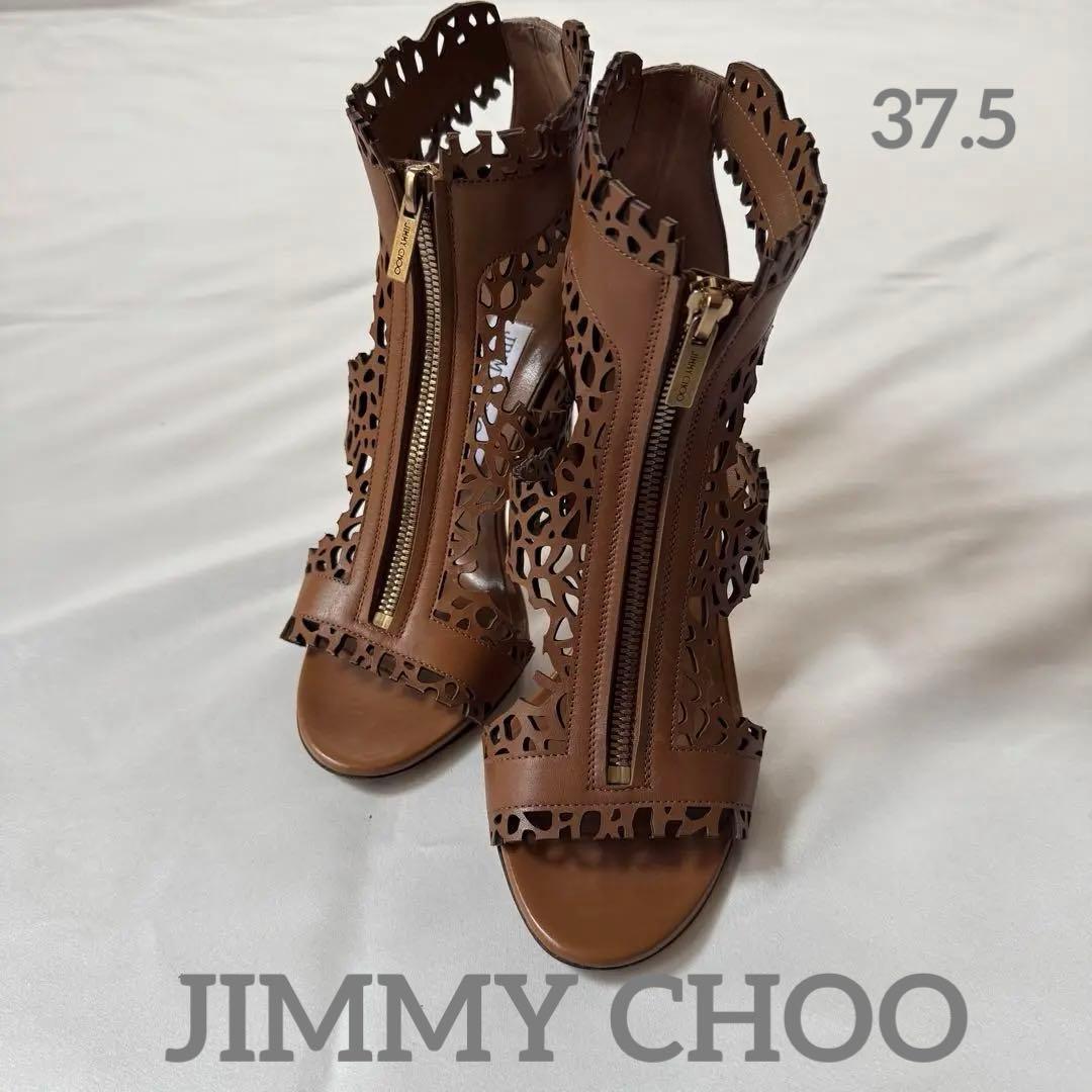 極美品⭐︎JIMMY CHOO ジミーチュウ Megan sandals 37.5