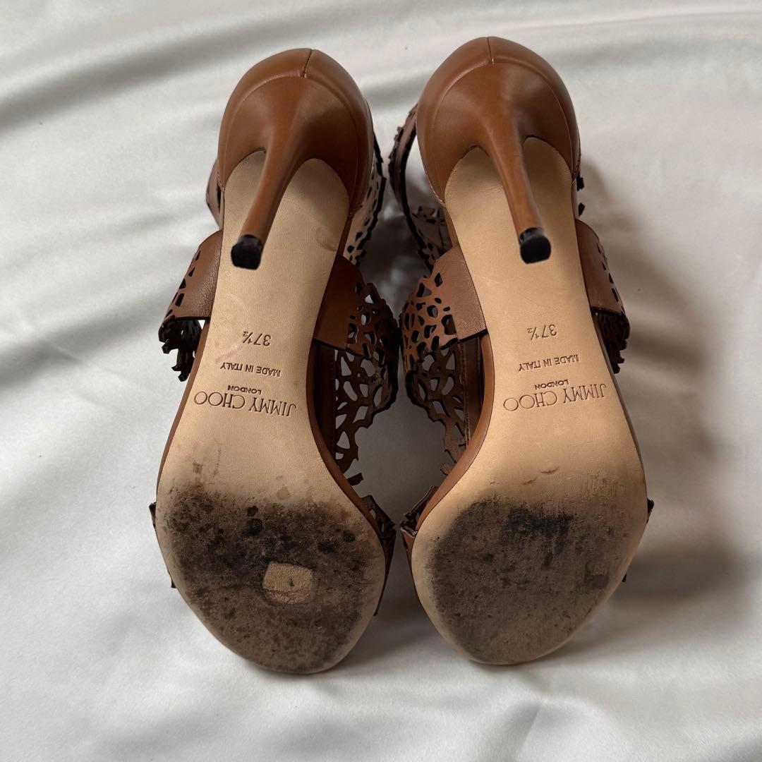 極美品⭐︎JIMMY CHOO ジミーチュウ Megan sandals 37.5