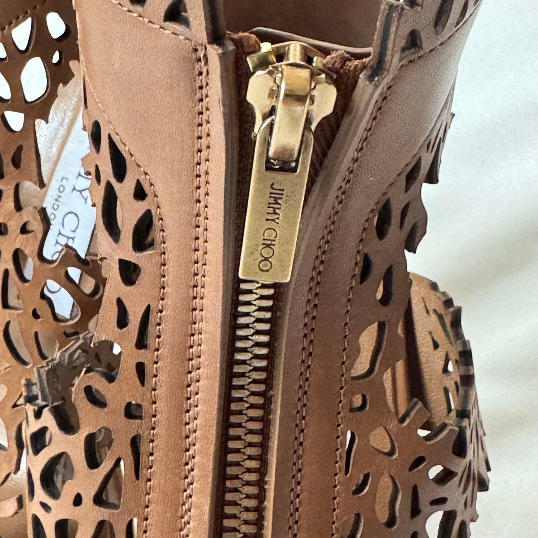 極美品⭐︎JIMMY CHOO ジミーチュウ Megan sandals 37.5