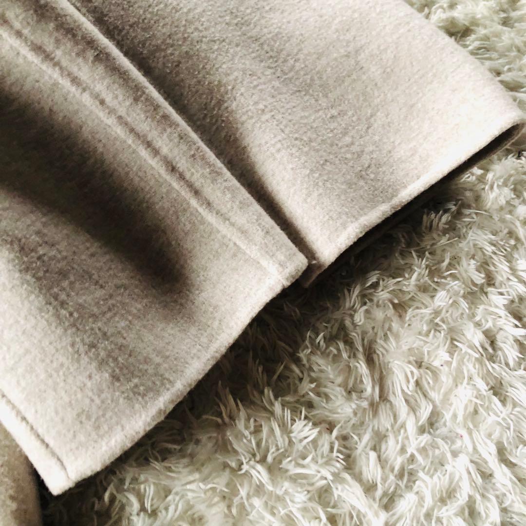 現行✨未使用 マックスマーラ クチートアマーノコート カシミヤ グレージュ 40