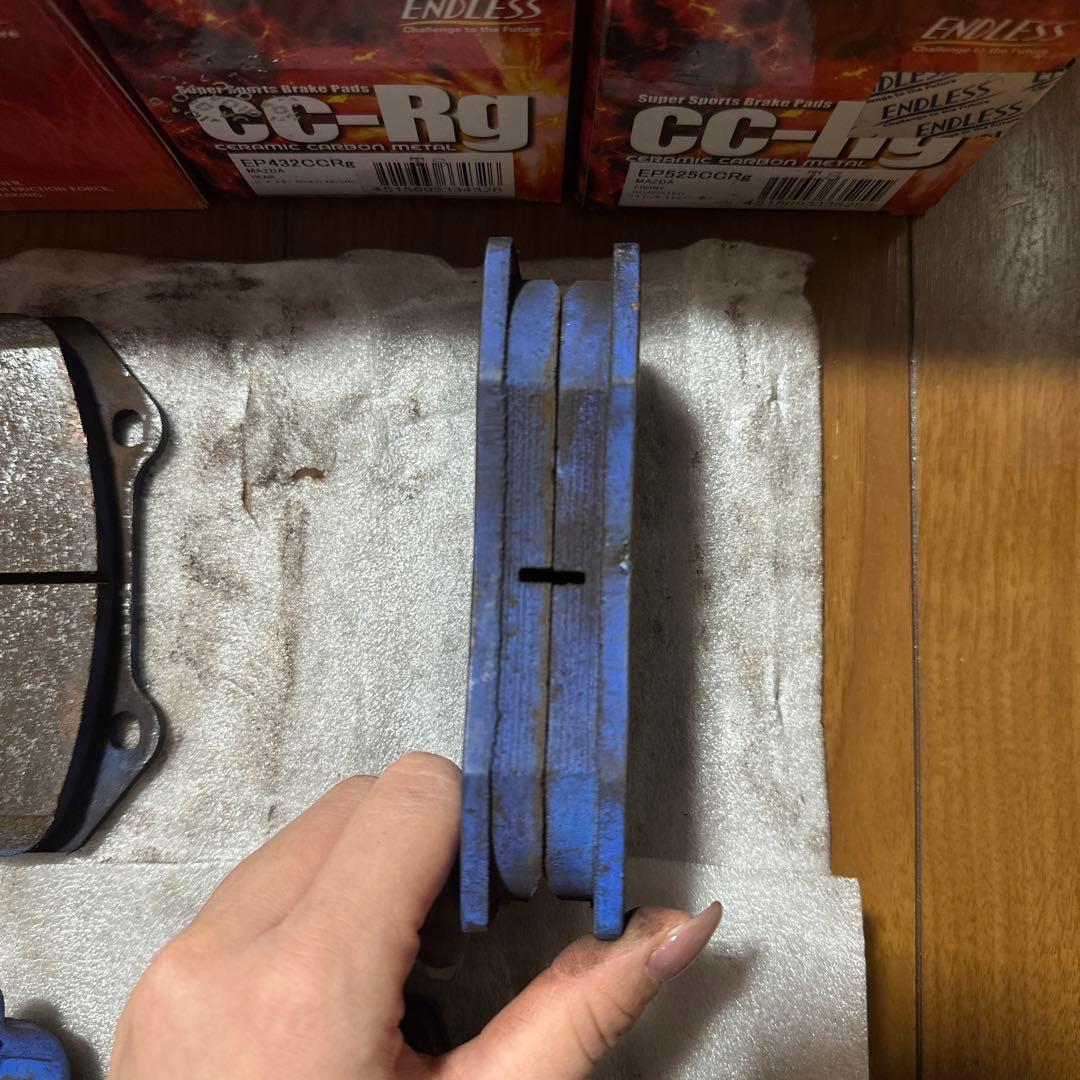 エンドレス CCRg ND5RC NDロードスター ブレンボ用 F/Rセット