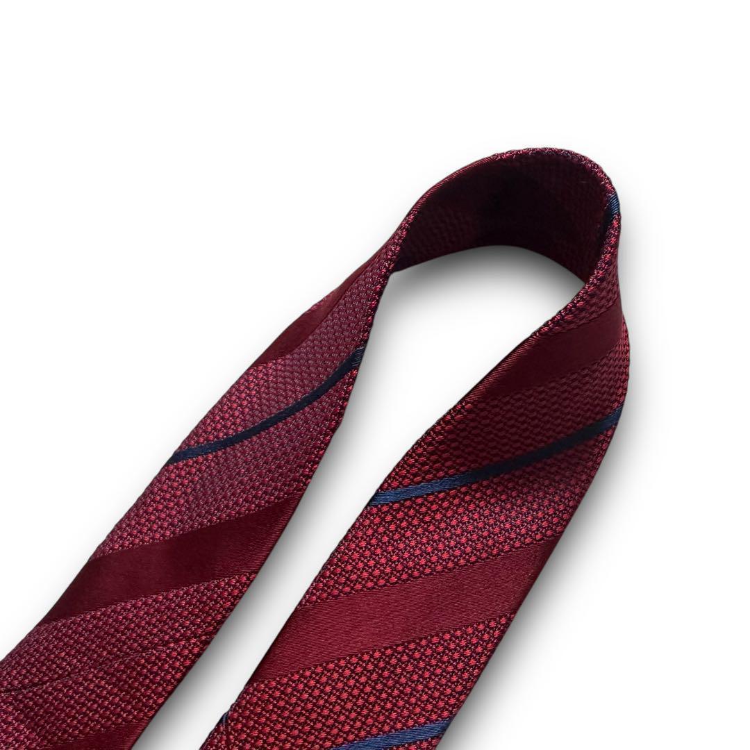 良品✨GUCCI ネクタイ　グッチ　ジャガード　刺繍　ロゴ　かっこいい　【B】