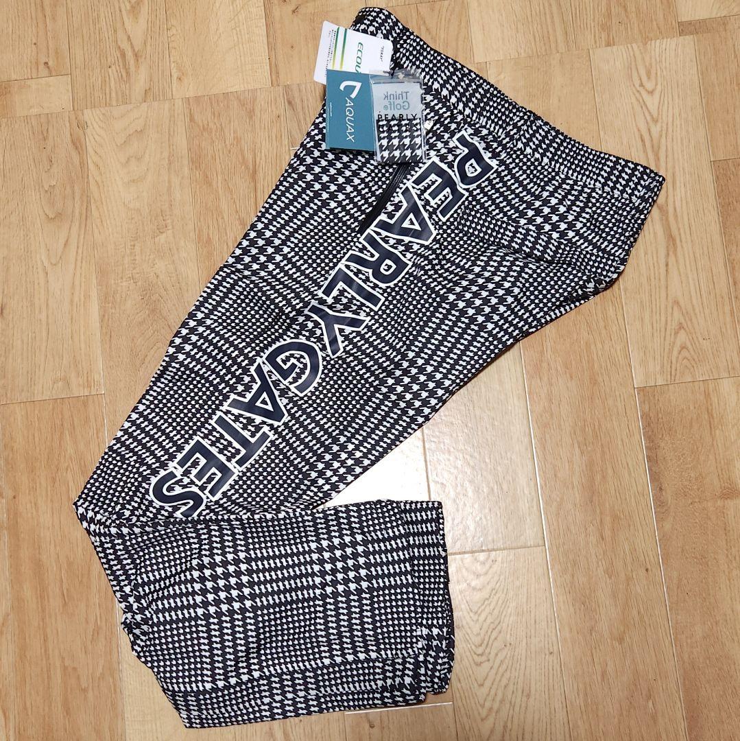 新品　パーリーゲイツ　メンズ　レインウエア　上下セットアップ　千鳥柄　サイズ5