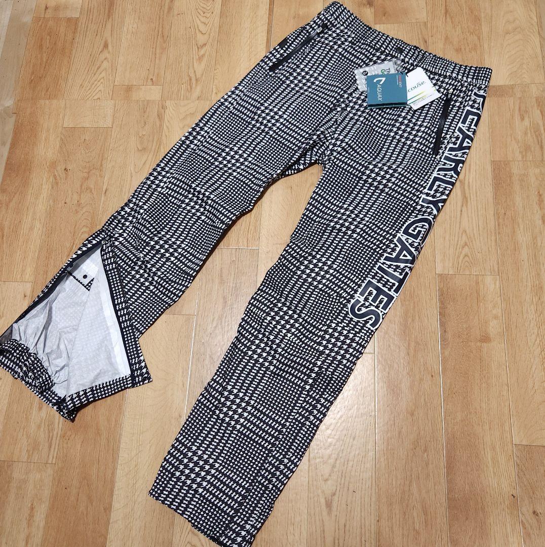 新品　パーリーゲイツ　メンズ　レインウエア　上下セットアップ　千鳥柄　サイズ5