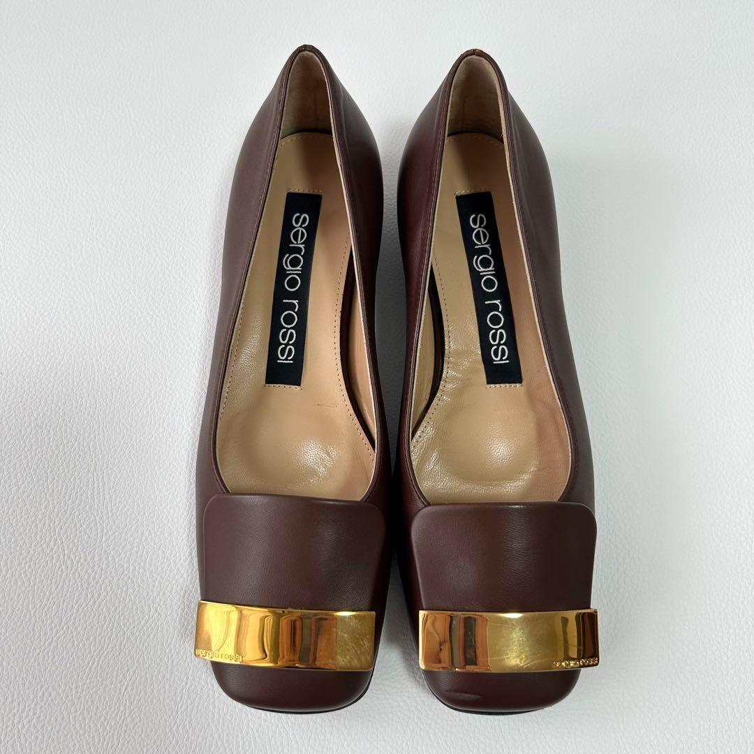 未使用級＊ セルジオロッシ パンプス sr1 Ballerina バレリーナ
