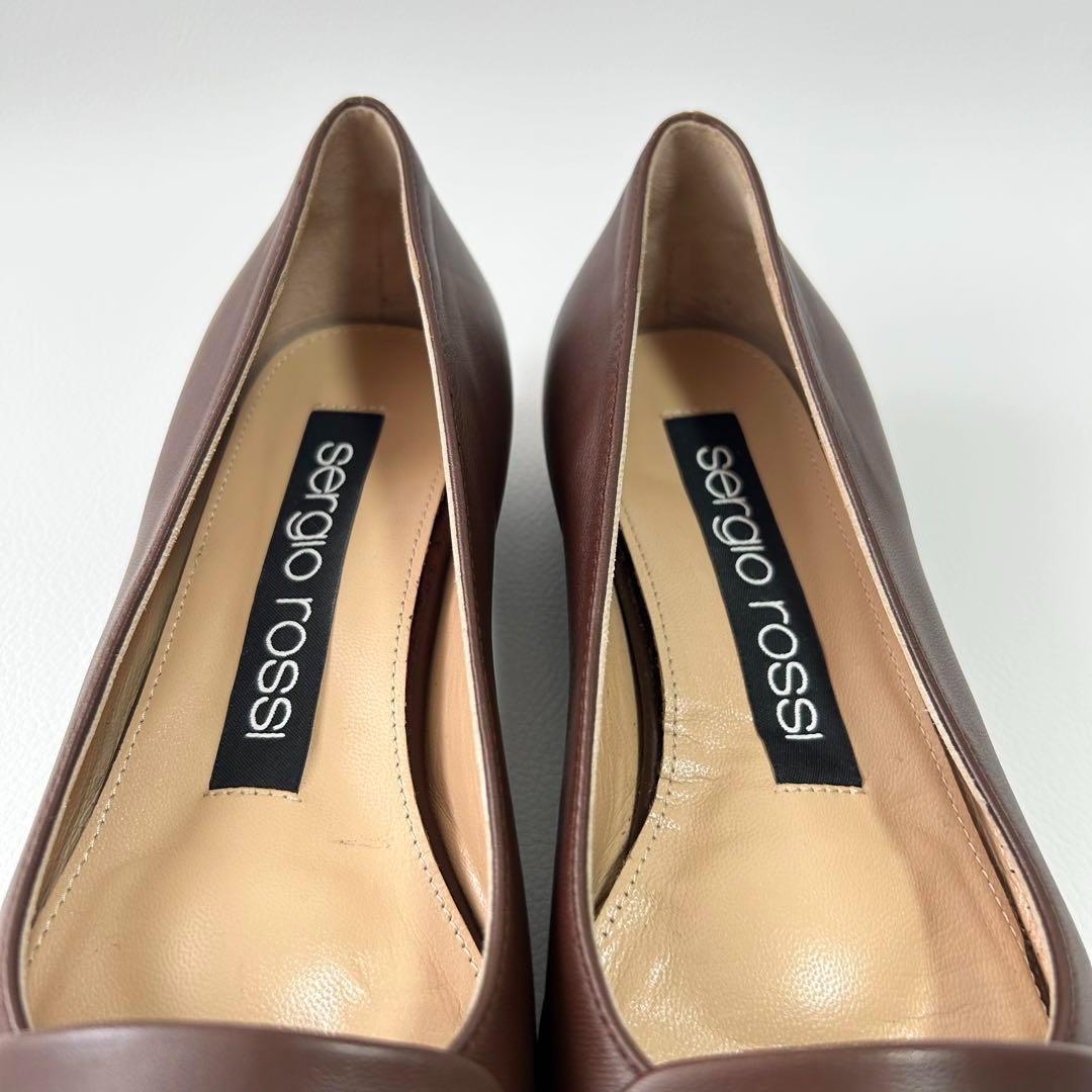 未使用級＊ セルジオロッシ パンプス sr1 Ballerina バレリーナ