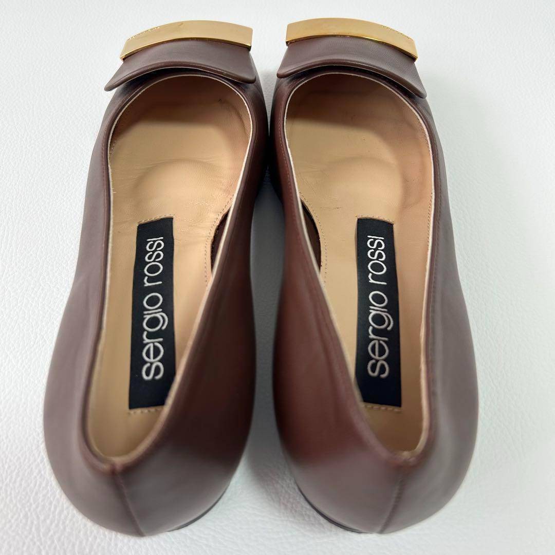未使用級＊ セルジオロッシ パンプス sr1 Ballerina バレリーナ