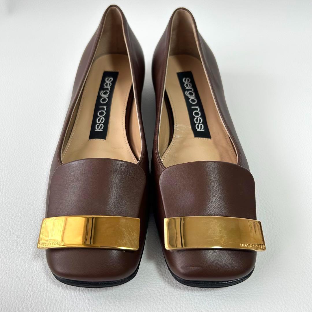 未使用級＊ セルジオロッシ パンプス sr1 Ballerina バレリーナ