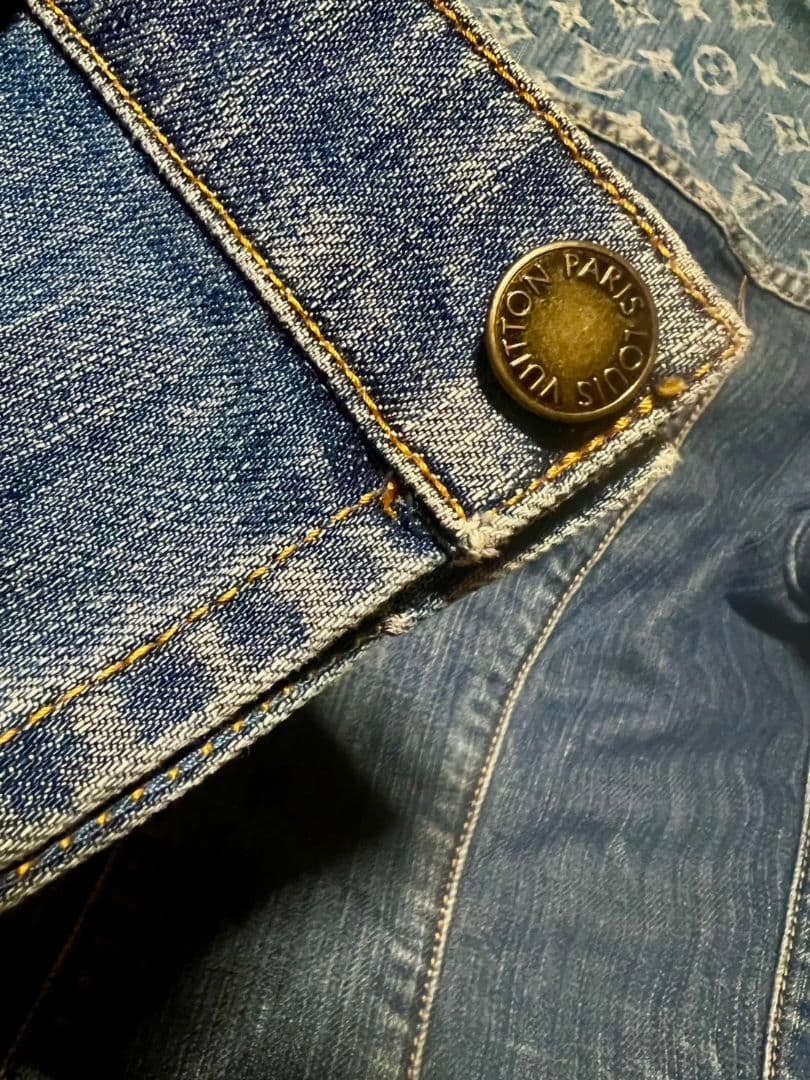 ルイビトンモノグラムデニムジャケッ