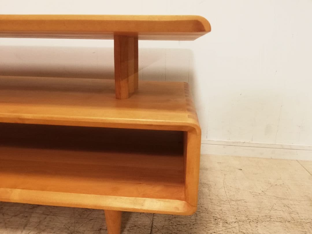 モデルルーム展示品 朝日木材加工 ACTUS BOSCO チェリー無垢 テレビ台