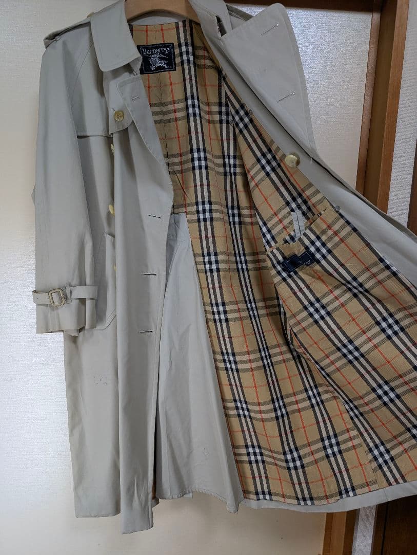 90s VINTAGE Burberrys ベージュ トレンチコート