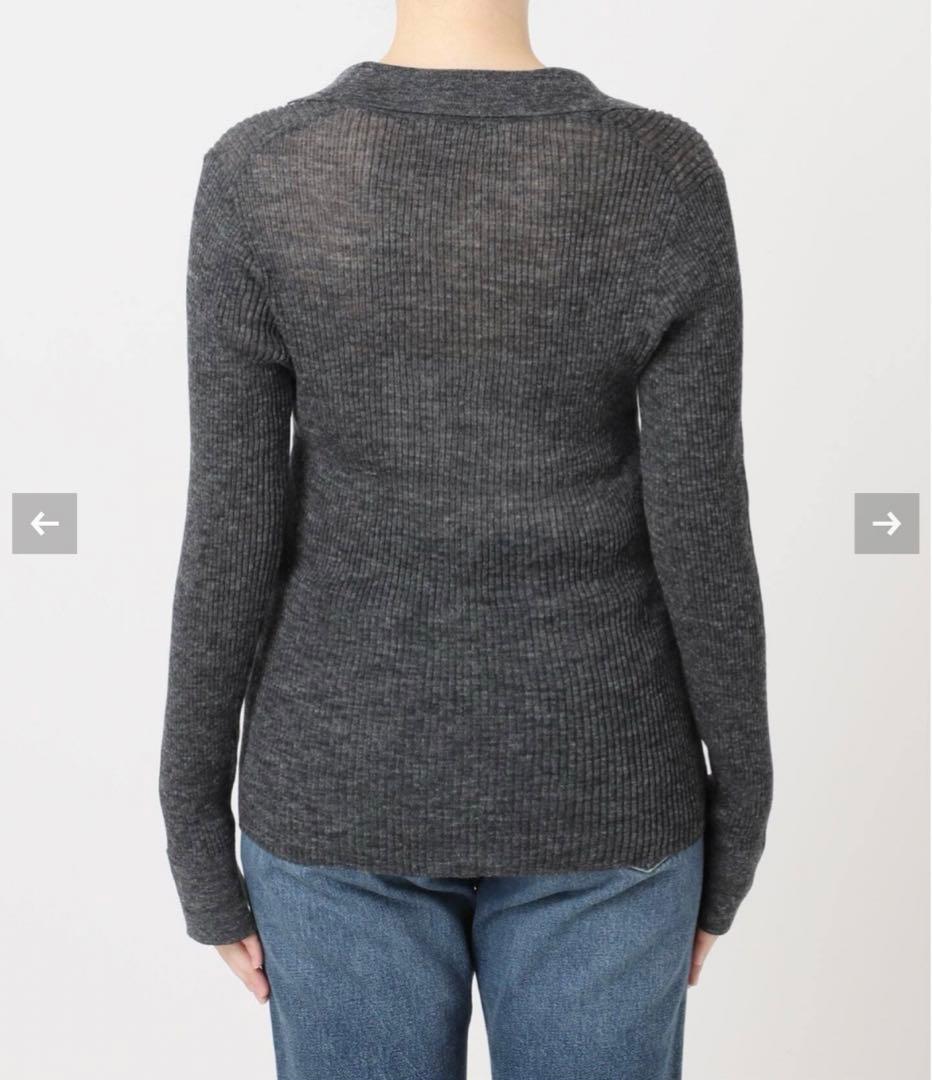 plage★TAILOR COLLAR RIB プルオーバー