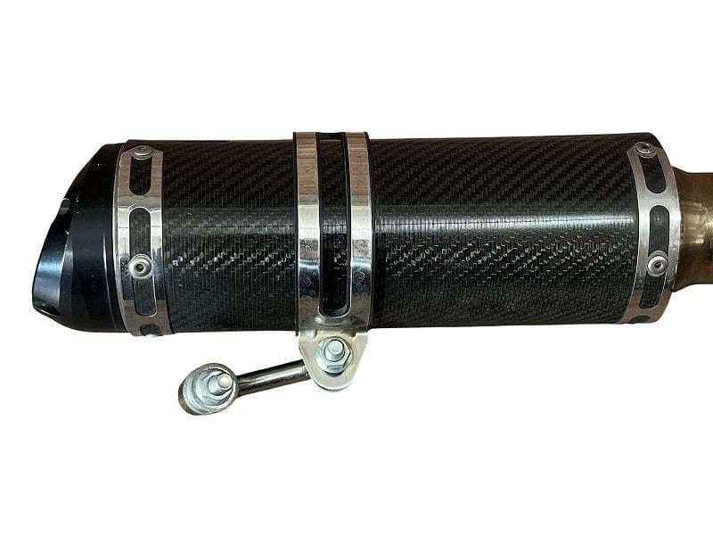 WirusWin ウイルズウィン ブラック カーボン マフラー レブル 250