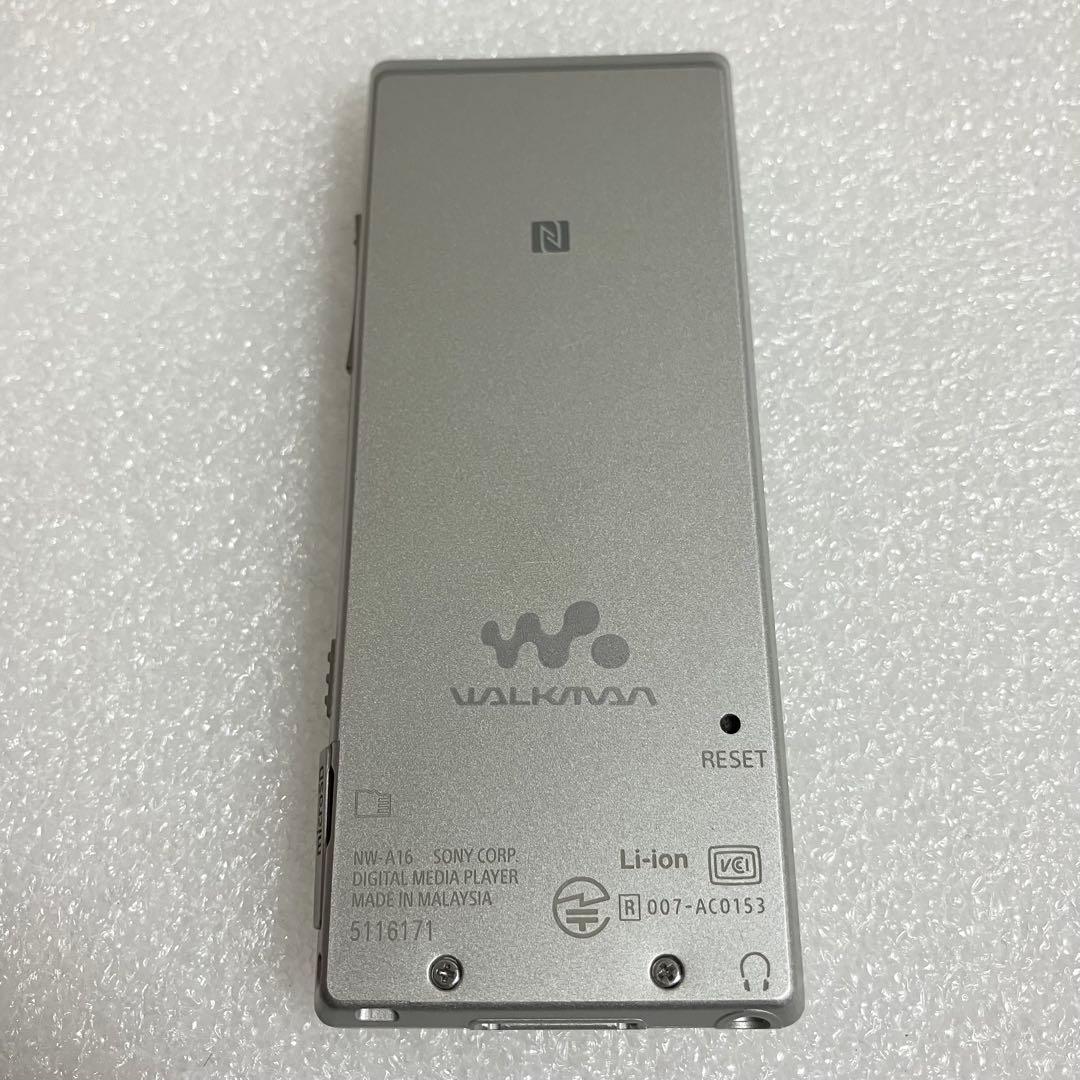 【バッテリー良好】　ソニー　ウォークマン　NW-A16 32GB 白銀