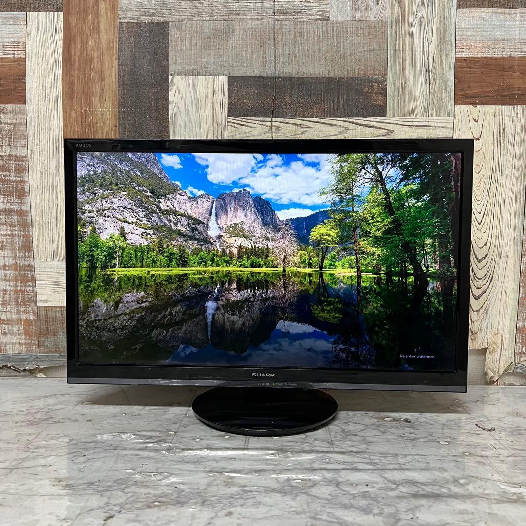 即日受渡❣️全国送料込シャープAQUOS24型TV裏番組録画可能Wチューナー搭載