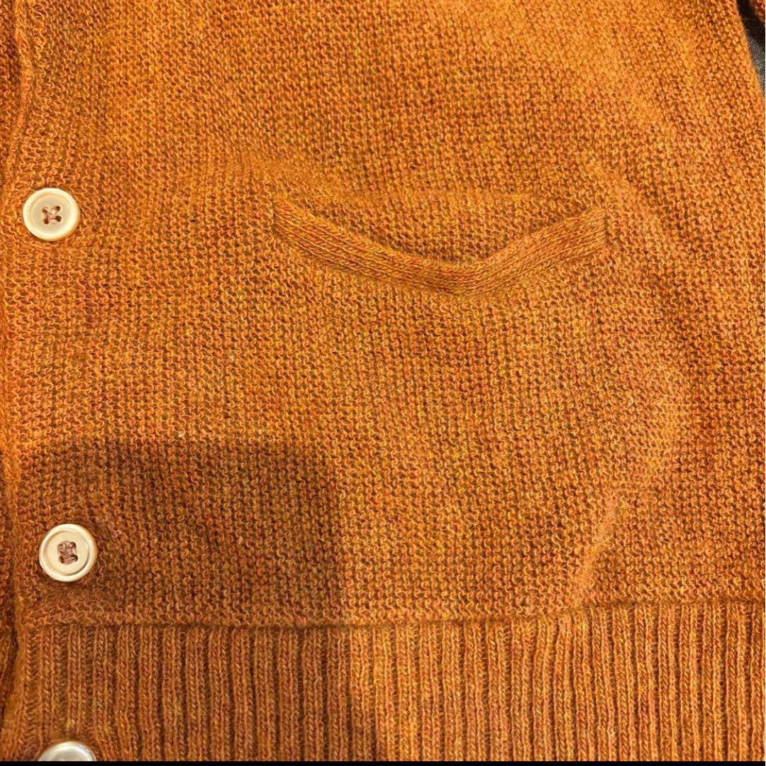 60s 50s カーディガン 高級 アルパカ ウール 70s 80s 90s