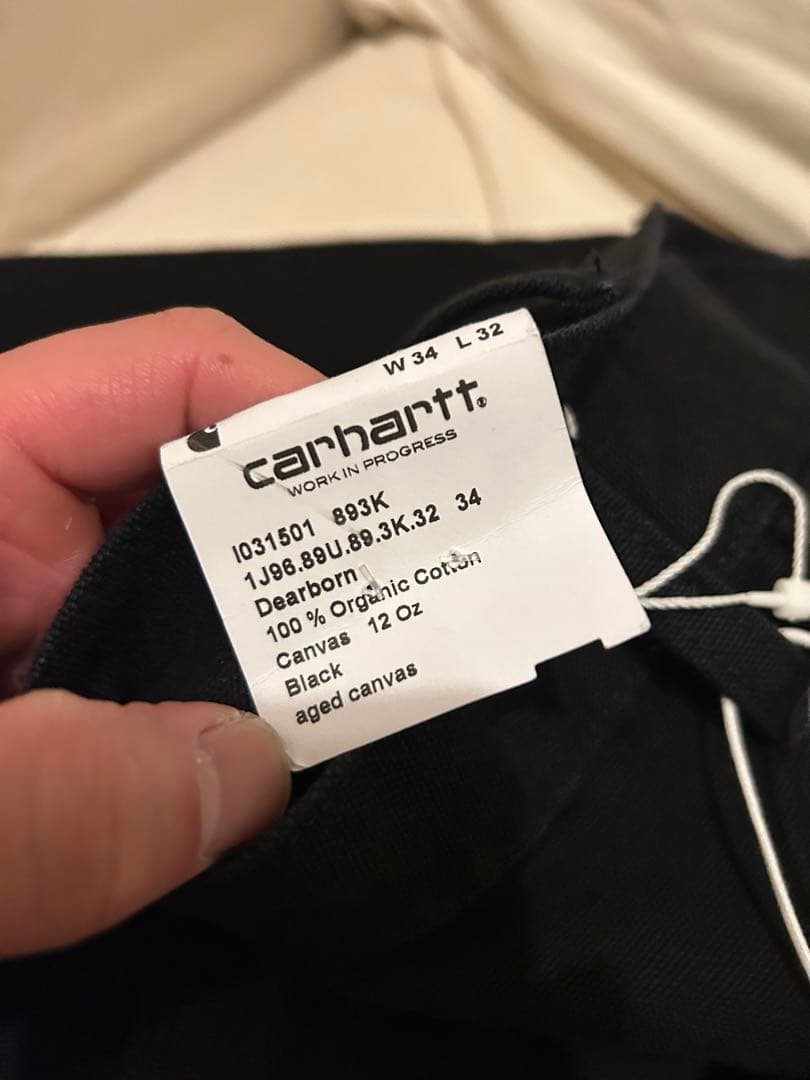 Carhartt ダブルニー パンツ W34 L32