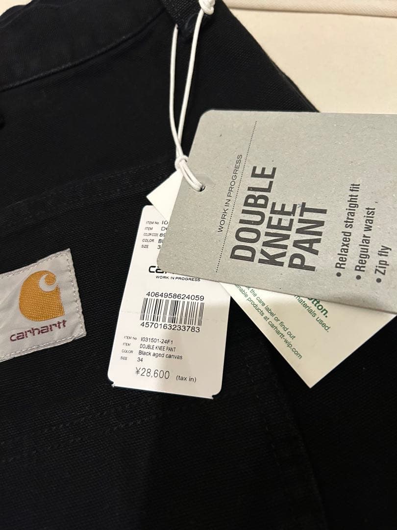 Carhartt ダブルニー パンツ W34 L32