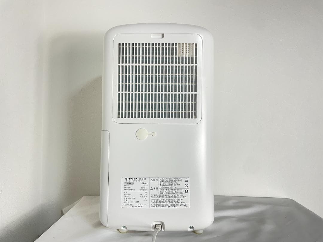 シャープ 除湿乾燥機 CV-L71-W ホワイト 2020年製