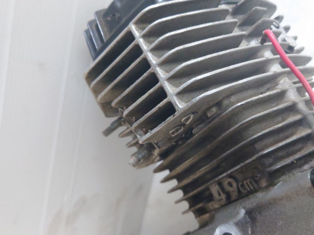 ホンダ エイプ50 実動エンジン pcタイプビッグキャブレター付き