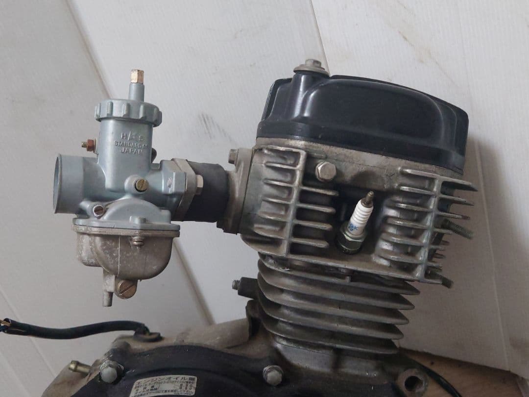 ホンダ エイプ50 実動エンジン pcタイプビッグキャブレター付き