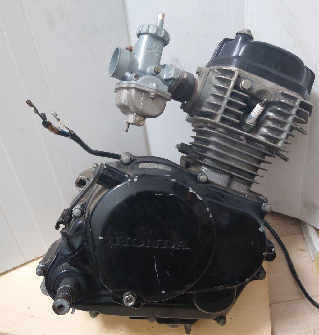 ホンダ エイプ50 実動エンジン pcタイプビッグキャブレター付き