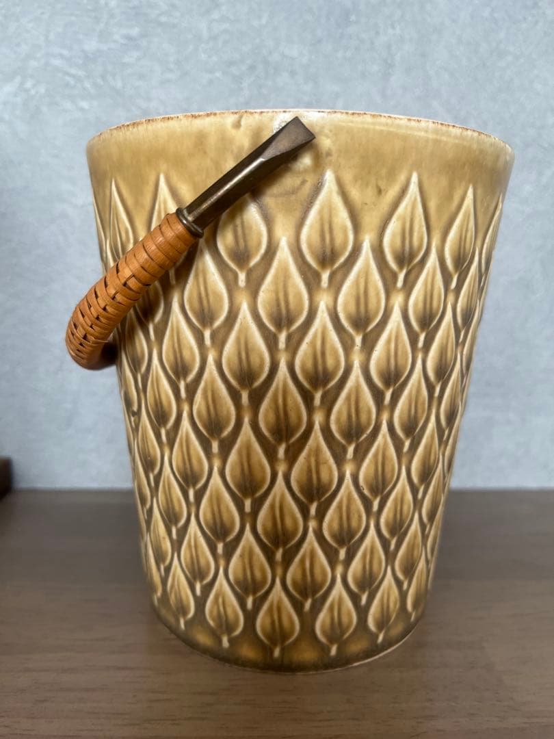【美品】クイストゴーQuistgaard　レリーフ　アイスバスケット