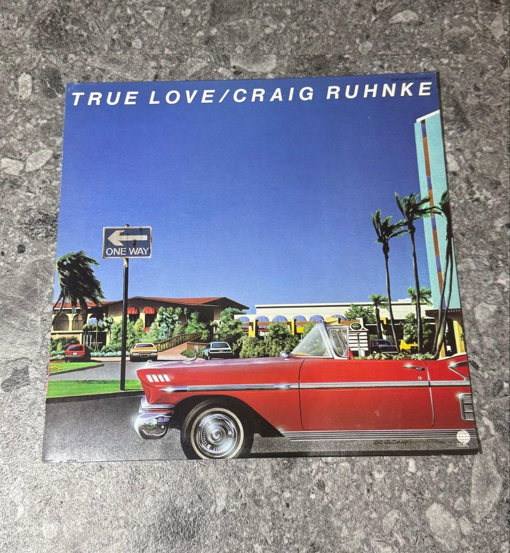 CRAIG RUHNKE TRUE LOVE レコード LP盤 美品