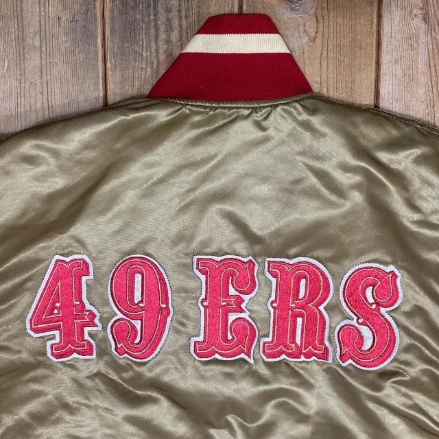 長瀬智也さん着 STARTER NFL 49ers リバーシブル スタジャン
