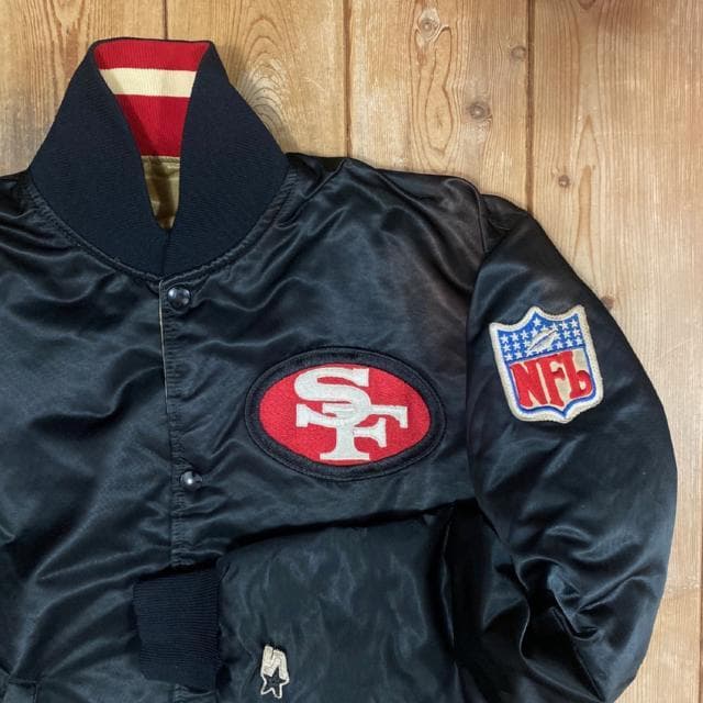 長瀬智也さん着 STARTER NFL 49ers リバーシブル スタジャン