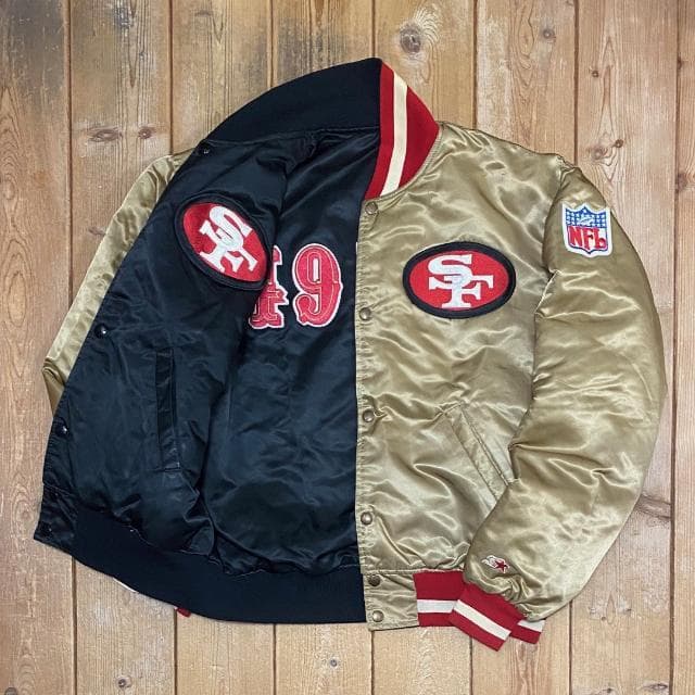 長瀬智也さん着 STARTER NFL 49ers リバーシブル スタジャン