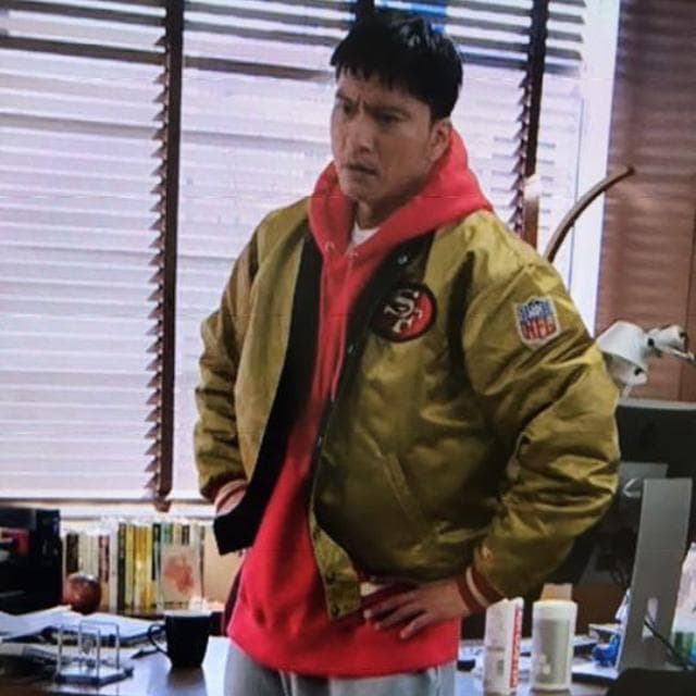 長瀬智也さん着 STARTER NFL 49ers リバーシブル スタジャン