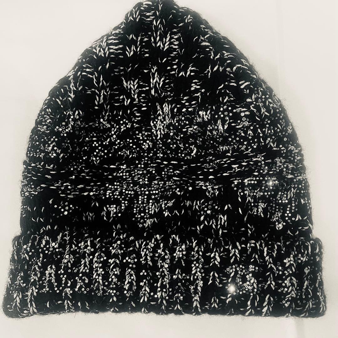 CHANEL 正規品 11A ニット3点セット 伊製　シャネル マフラー 帽子