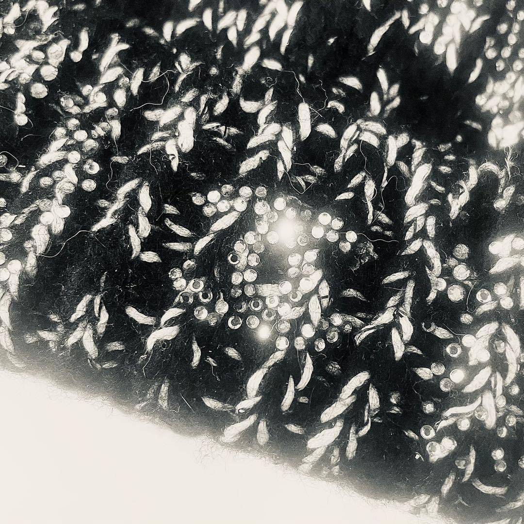 CHANEL 正規品 11A ニット3点セット 伊製　シャネル マフラー 帽子