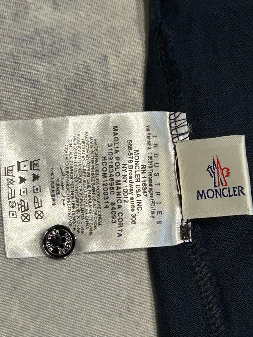 MONCLER ネイビー ポロシャツ L 美品