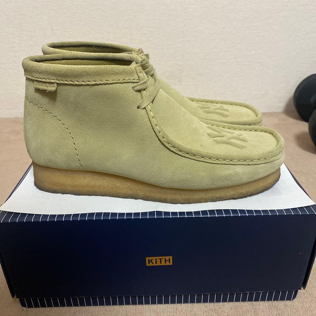 靴 clarks wallabee kith yankees MLB