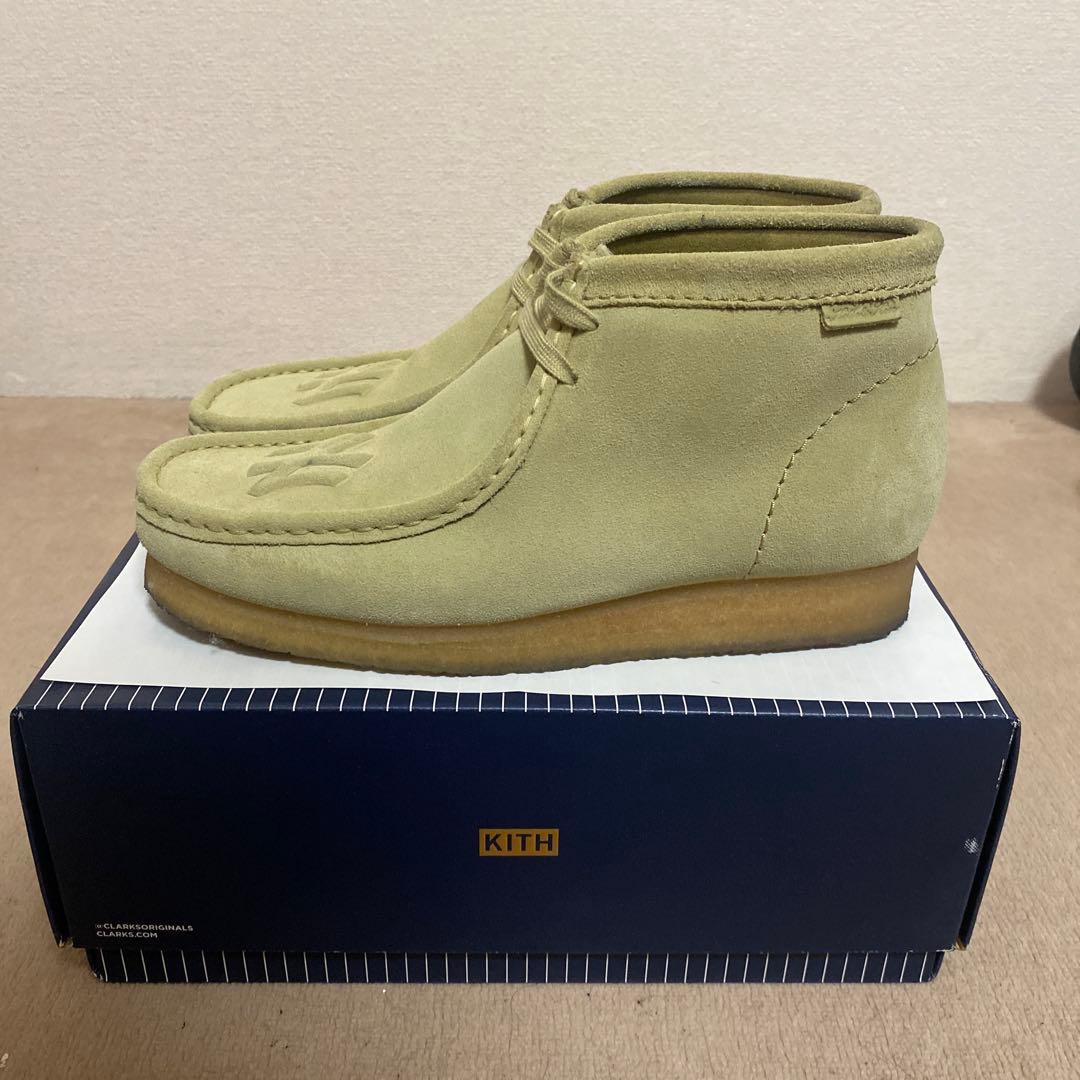 靴 clarks wallabee kith yankees MLB