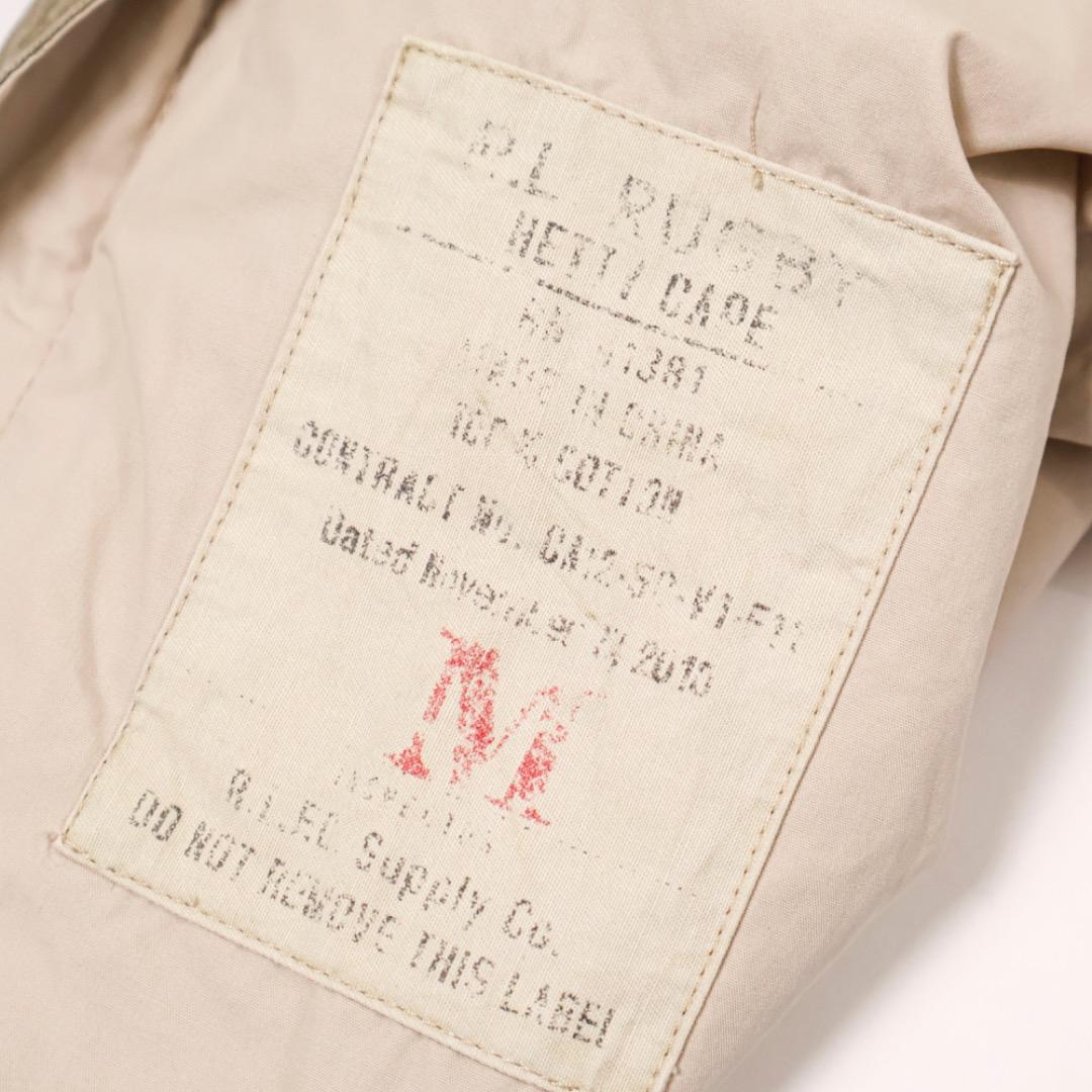 H443-50◾️ラクビーラルフローレン　ミリタリーポンチョ