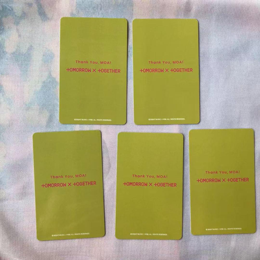 TXT 2025 会報誌 アンケート FC限定 当選 トレカ 5枚