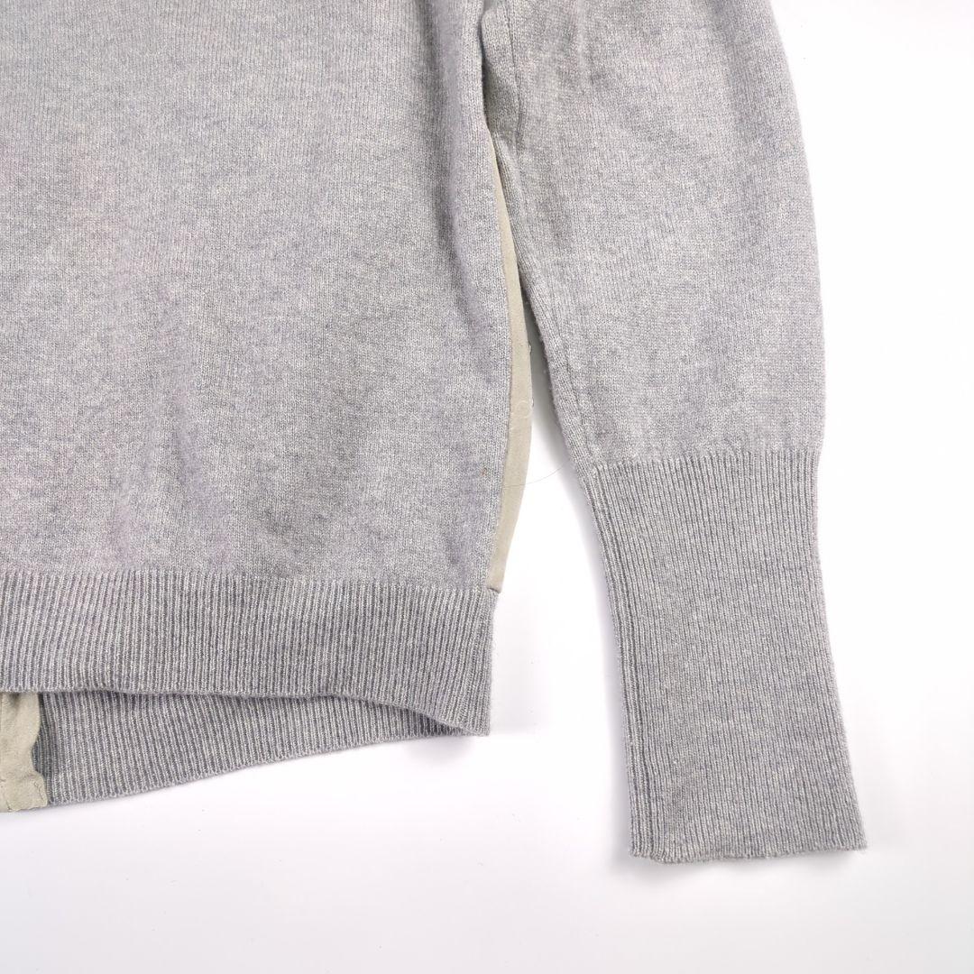 FABIANA FILIPPI レザー シルクニット ノーカラージャケット 高級