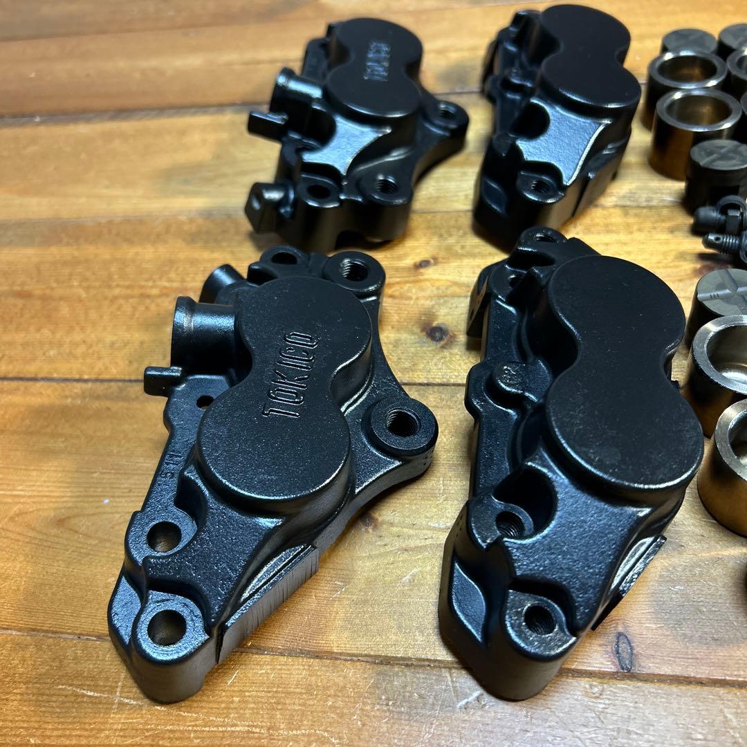 渡*鳥様 焼き付け塗装 キャリパーGPZ900R ZZR400/1100 ゼファ