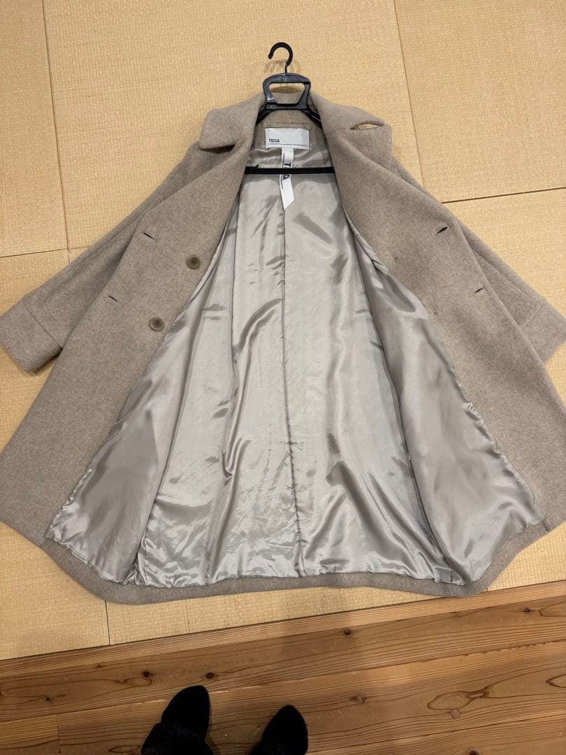 みかん　Spick & Span TICCA テントコート ベージュ