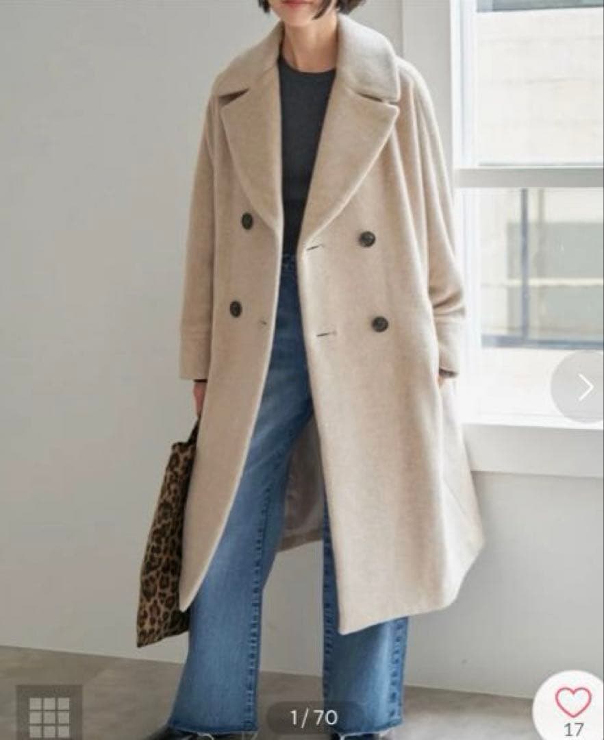 みかん　Spick & Span TICCA テントコート ベージュ