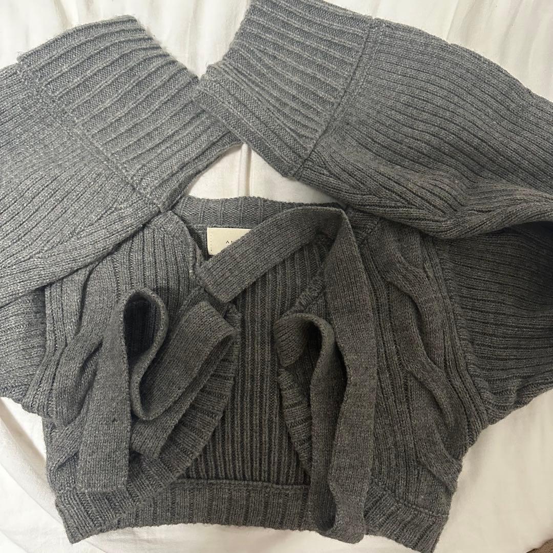 ワンピース andmary / Carmen knit set dress